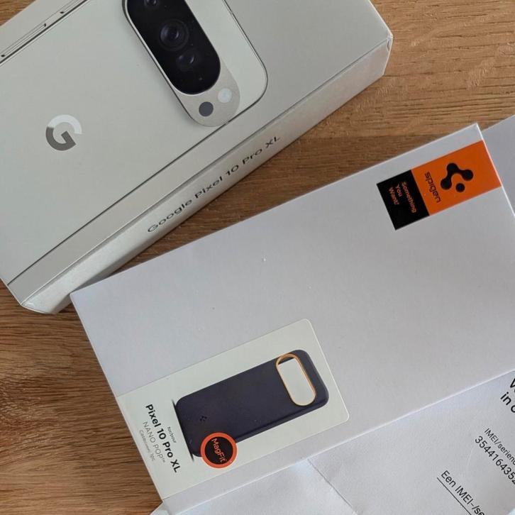 Google Pixel 10 Pro XL – 256 GB met hoesje en screenprotect, Telecommunicatie, Mobiele telefoons | Overige merken, Zo goed als nieuw