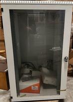 19" computer rack, Computers en Software, Serverkasten, Ophalen of Verzenden, Nieuw, Glas, Plaatstaal