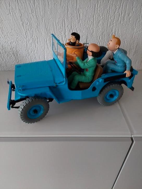 Jeep Kuifje 1/8, Verzamelen, Complete verzamelingen en Collecties, Ophalen of Verzenden