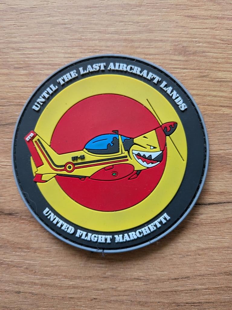 United flight BAF Marchetti patch + velcro, Ophalen of Verzenden