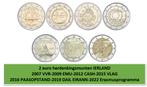 2 euro herdenkingsmunten Ierland 2007-2022, Postzegels en Munten, Munten | Europa | Euromunten, Ophalen of Verzenden, Ierland