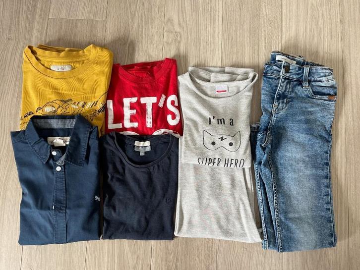 Pakket jongenskleren maat 134, Kinderen en Baby's, Kinderkleding | Maat 134, Gebruikt, Jongen, Setje, Ophalen of Verzenden