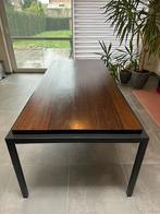 Table à manger design en bois wengé, Comme neuf, Rectangulaire, Modern, Autres essences de bois
