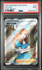 Lady PSA 9 - 114/100 - Japanese Lost Abyss 2022, Ophalen of Verzenden, Zo goed als nieuw, Losse kaart