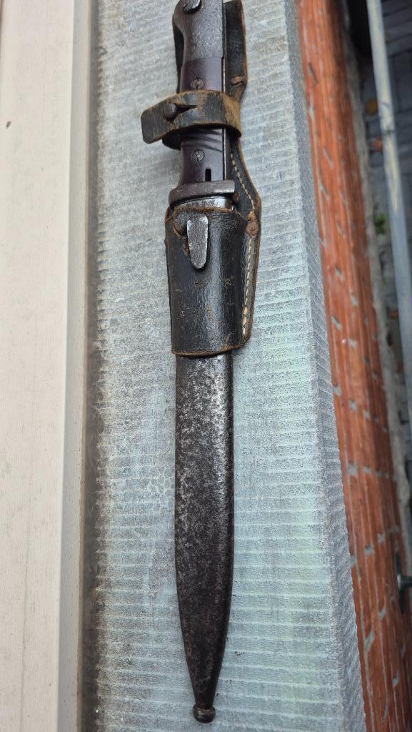 Duitse K98 bayonet COF 44 nummergelijk, Verzamelen, Militaria | Tweede Wereldoorlog, Ophalen of Verzenden