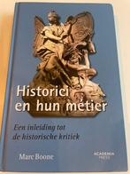 Marc Boone - Historici en hun metier, Boeken, Ophalen, Zo goed als nieuw, Marc Boone