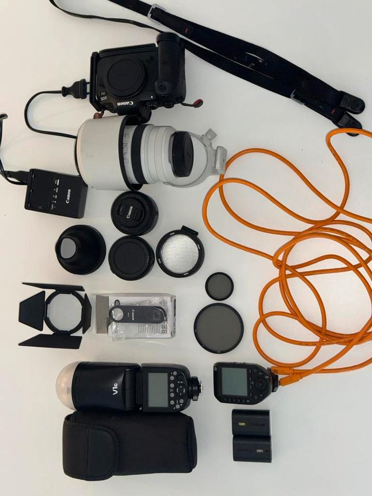 Camera set te koop!, Audio, Tv en Foto, Fotografie | Professionele apparatuur, Zo goed als nieuw, Ophalen