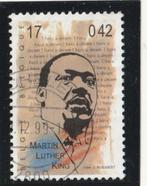 LOSSE  ZEGEL  BELGIE -  Martin Luther King, Verzenden, Gestempeld, Overige thema's