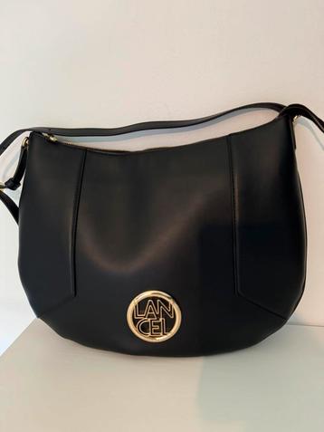 Sac a main cuir noir Neuf LANCEL, Enlèvement ou Envoi, Comme neuf, Noir, Cuir