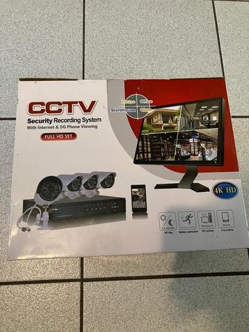 CCTV camerabewaking set