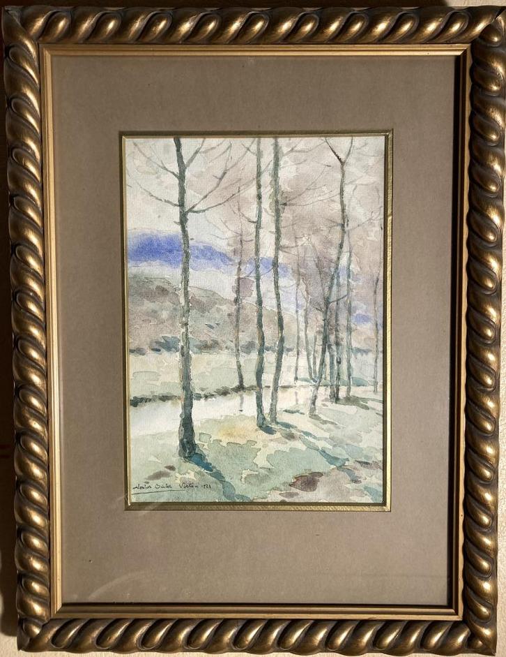 Œuvre de Nestor Outer (1865-1930), Antiek en Kunst, Kunst | Schilderijen | Klassiek, Ophalen