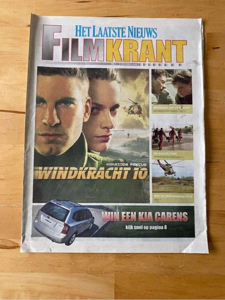 Filmkrant : Windkracht 10 - 40 SQN - Seaking - 11/10/2006., Verzamelen, Luchtvaart en Vliegtuigspotten, Zo goed als nieuw, Overige typen