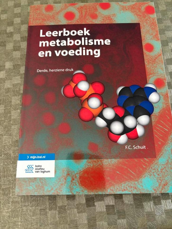 F.C. Schuit - Leerboek metabolisme en voeding, Boeken, Wetenschap, Nieuw, Ophalen