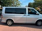 Vw t5 camper, Auto's, Euro 5, Zwart, 102 kW, Lederen bekleding