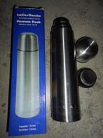 Thermos - isoleerkan 1 L.  RVS., Ophalen of Verzenden, Zo goed als nieuw