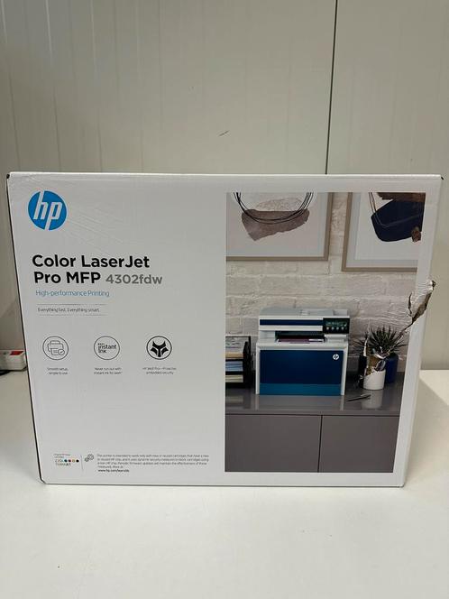 HP Color LaserJet Pro MFP 4302fdw, Informatique & Logiciels, Imprimantes, Neuf, Imprimante, Imprimante laser, Scannez, Sans fil