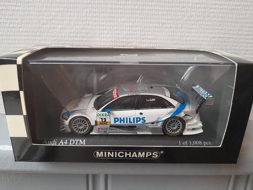 Audi A4 DTM Minichamps 1/43, Hobby en Vrije tijd, Modelauto's | 1:43, Zo goed als nieuw, Auto, MiniChamps, Ophalen of Verzenden