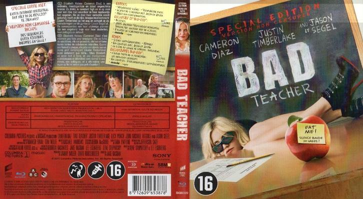 bad teacher (blu-ray) nieuw, Cd's en Dvd's, Blu-ray, Zo goed als nieuw, Overige genres, Ophalen of Verzenden