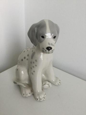 Figurine dalmatien en porcelaine : Lomonosov