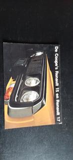 Renault  15  en 17 folder, Boeken, Auto's | Folders en Tijdschriften, Ophalen of Verzenden, Zo goed als nieuw, Renault