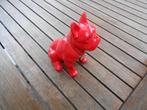 standbeeld beeld hond rood decoratief Franse Bulldog design, Antiek en Kunst, Ophalen of Verzenden