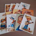 12 vintage postkaarten van kinderen  ( lot), Enlèvement ou Envoi, Non affranchie, Enfants