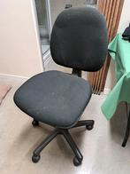 Bureaustoel zwart, Huis en Inrichting, Ophalen, Gebruikt, Zwart, Bureaustoel