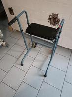 Tribune déambulateur avec 2 roues 2 pieds et assise, Diversen, Rollators, Ophalen