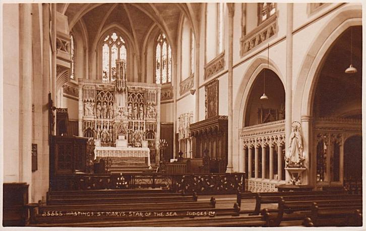 Royaume-Uni - Hastings : étoile de la mer de Sainte-Marie, Collections, Cartes postales | Étranger, Non affranchie, Angleterre