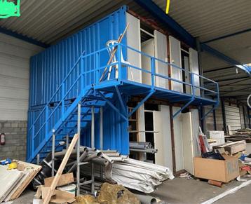 Containerdorp beschikbaar voor biedingen