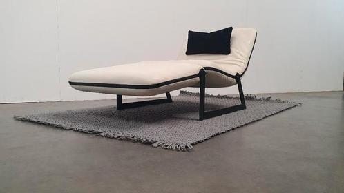 Busnelli Italy Tarcisio Colzani leer design chaise longue, Antiek en Kunst, Kunst | Designobjecten, Ophalen