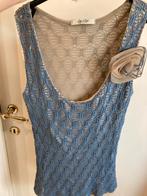 Feestelijk topje No Na, Kleding | Dames, Topjes, Maat 38/40 (M), Blauw, Ophalen of Verzenden, Zo goed als nieuw