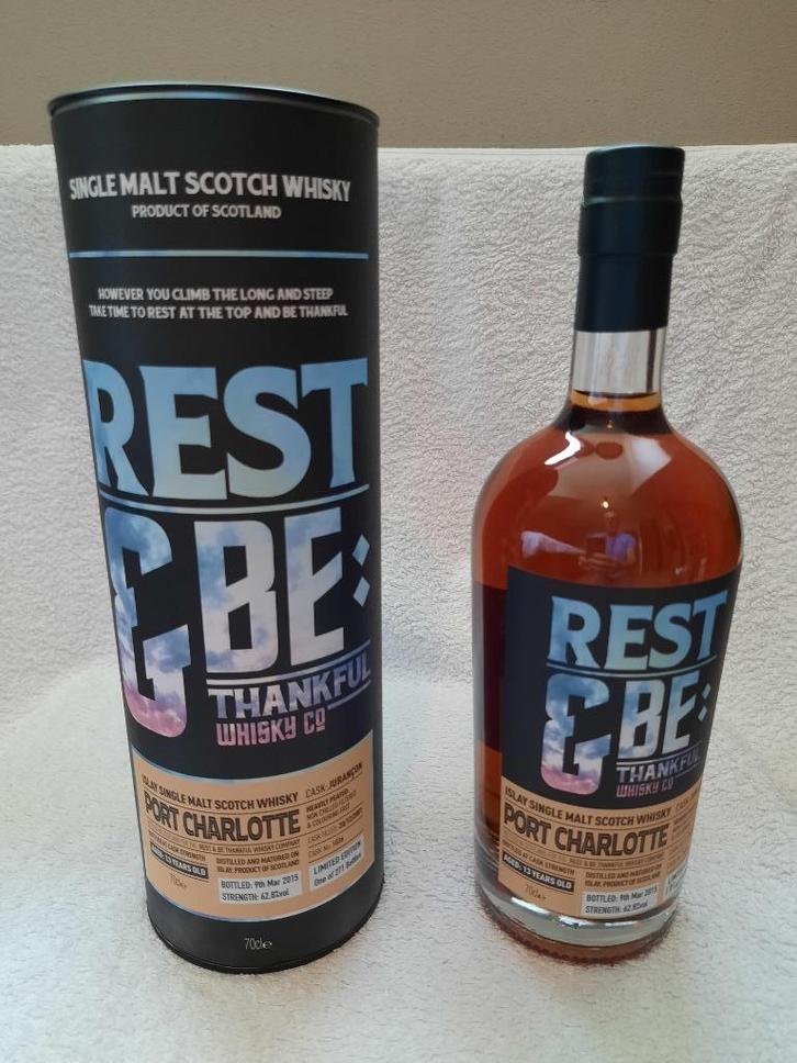 Bruichladdich Port Charlotte 2001 RBTW, Verzamelen, Wijnen, Nieuw, Ophalen of Verzenden