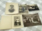Lot van 5 oude grotere foto’s, Gebruikt, Ophalen of Verzenden, Foto, Voor 1940