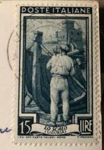 Timbre poste Italie 1950, Timbres & Monnaies, Affranchi