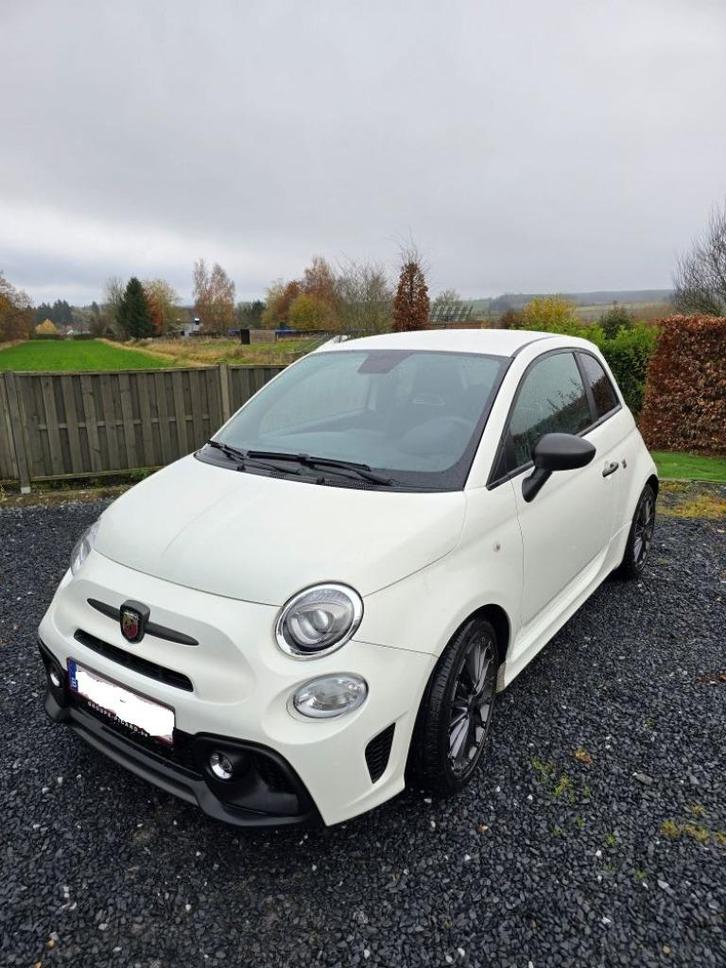 A vendre Abarth 595 120KW 163CV couleur Blanche., Auto's, Abarth, Particulier, Overige modellen, ABS, Airbags, Airconditioning