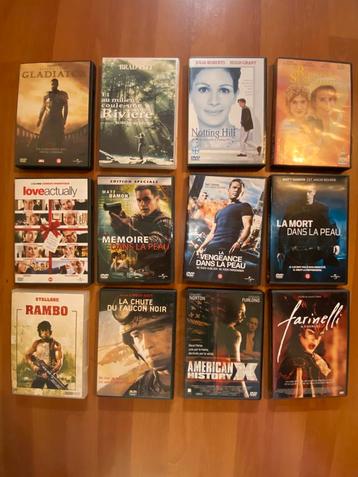 12 DVD  beschikbaar voor biedingen