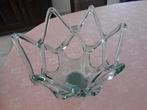 Vase vert clair transparent style Art Deco, Antiek en Kunst, Ophalen