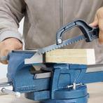 Navaris bankschroef van gietijzer SNELLE GRATIS LEVERING, Doe-het-zelf en Bouw, Werkbanken, Verzenden, Nieuw, Bankschroef