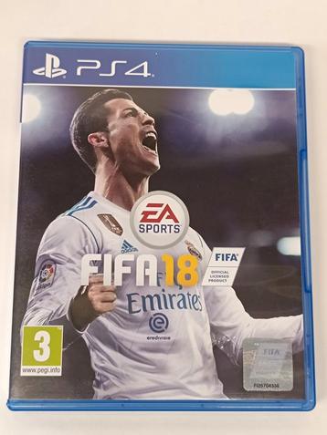 Ps4 Fifa 18  beschikbaar voor biedingen