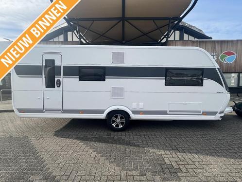 Hobby Maxia 595 KML 2024 595 KML KORTING!, Caravans en Kamperen, Caravans, Bedrijf, tot en met 5, 1500 - 2000 kg, Treinzit, Hobby