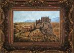 "Verlaten Citadel" Schilderij, Antiek en Kunst, Kunst | Schilderijen | Klassiek, Verzenden