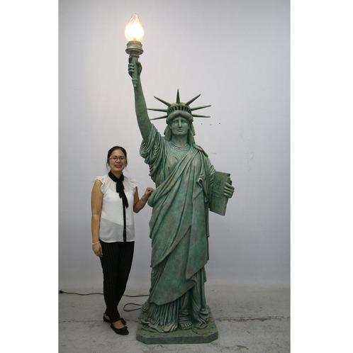 Lampadaire Statue de la Liberté 271 cm - Statue de la Libert, Collections, Statues & Figurines, Neuf, Enlèvement