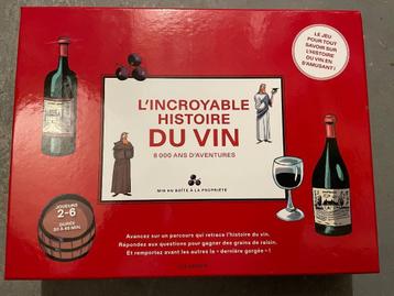 Jeux société: L’incroyable histoire du vin