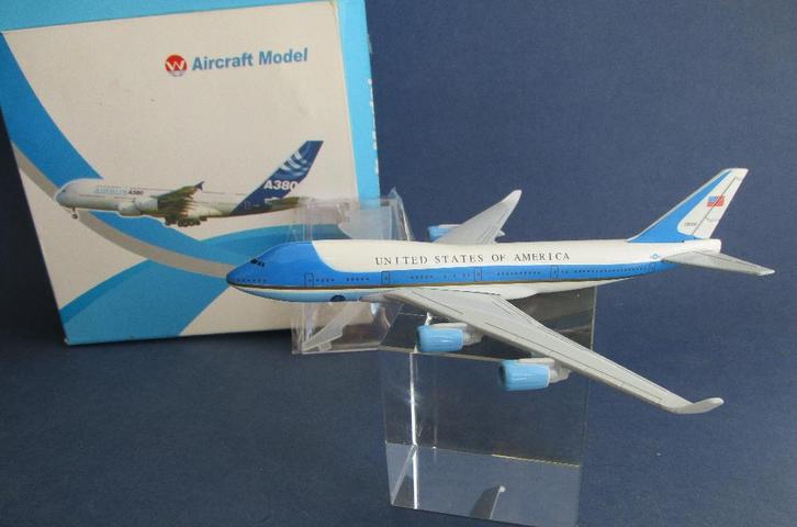 Boeing A380: W -Aircraft Model 16cm.  > Metaal -28000, Verzamelen, Luchtvaart en Vliegtuigspotten, Nieuw, Schaalmodel, Verzenden