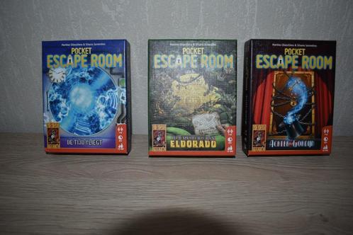 Pocket escapre room, Hobby en Vrije tijd, Gezelschapsspellen | Kaartspellen, Zo goed als nieuw, Ophalen