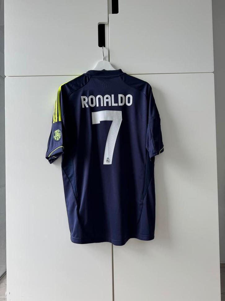 Real Madrid Adidas voetbalshirt 2012/13 – Uitshirt Ronaldo, Sport en Fitness, Voetbal, Nieuw, Shirt, Maat L, Ophalen of Verzenden