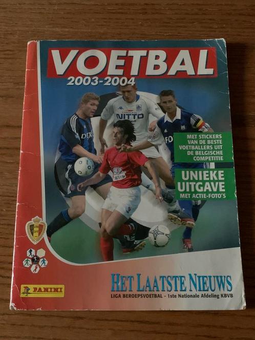 PANINI VOETBAL 2003-2004 HET LAATSTE NIEUWS, Verzamelen, Sportartikelen en Voetbal, Ophalen of Verzenden