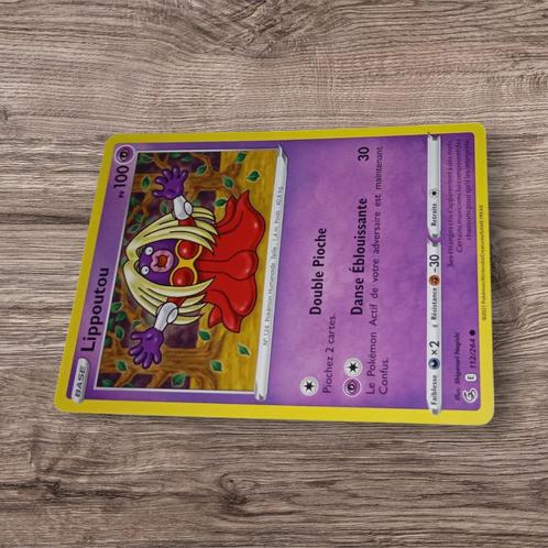 Pokémon Card Lippoutou 1e editie, Hobby en Vrije tijd, Verzamelkaartspellen | Pokémon, Zo goed als nieuw, Losse kaart, Verzenden