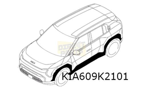 Kia EV3 dropellijst Links ORIGINEEL! 87751EV000BKL, Auto-onderdelen, Carrosserie, Kia, Nieuw, Verzenden